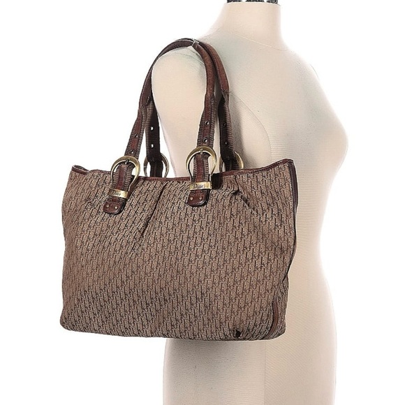 Christian Dior Oblique Canvas Tote Bag - Picture 2 of 15